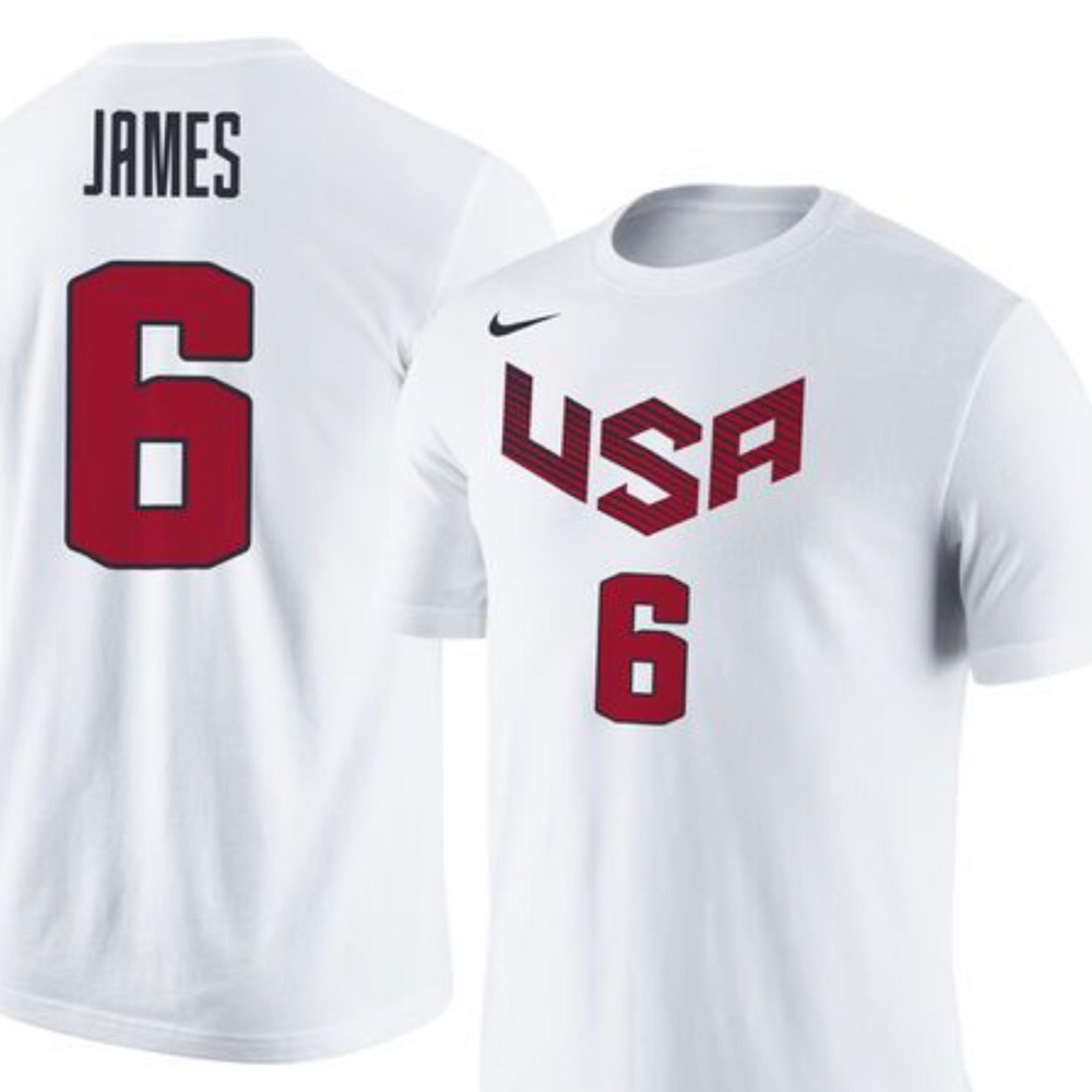 Nike LeBron James Team USA Basketball T-shirt